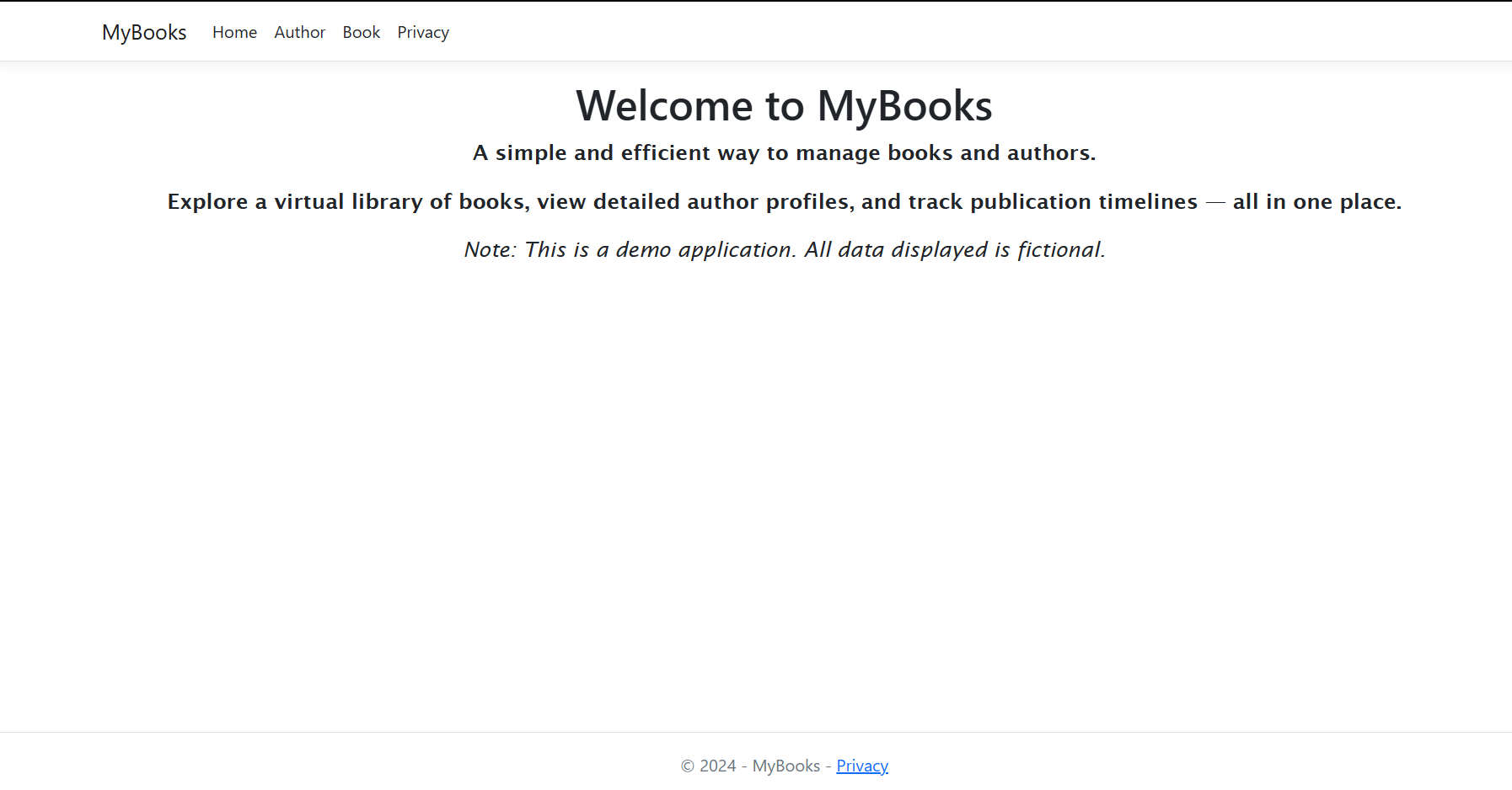 My Books Screenshot